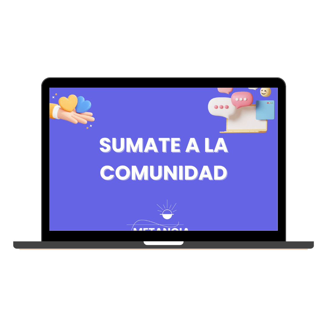 Sumate a la comunidad de Metanoia